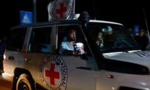 Israeli Captives, Red Cross, GAZA, Hamas, Palestinian,