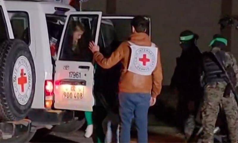 Israeli Captives, Red Cross, GAZA, Hamas, Palestinian, 