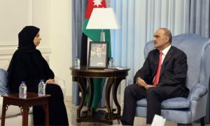 Jordanian PM, Qatari Minister, Gaza, AMMAN, Prime Minister, Qatari Minister, Amman,