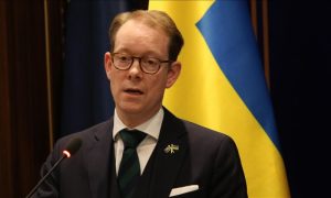 Tobias Billstrom, Sweden, Israel, Gaza, Palestinian, Foreign Minister, Jabalia Refugee Camp, Talks, Diplomatic, Red Cross, UN, World Food Program, United Nations, Gaza Strip