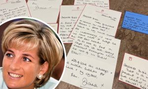 Christmas, Card, Diana, Auctioneers, Prince Charles, Bill Pashley