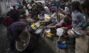 570,000 People in Gaza ‘Starving’ Due to Fallout from War: UN