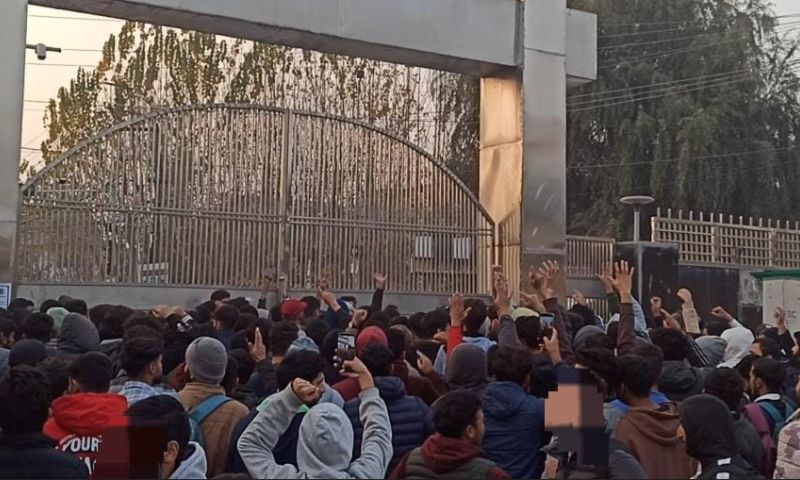Protests, Srinagar, IIOJK, Prathamesh Shinde, Hindutva,