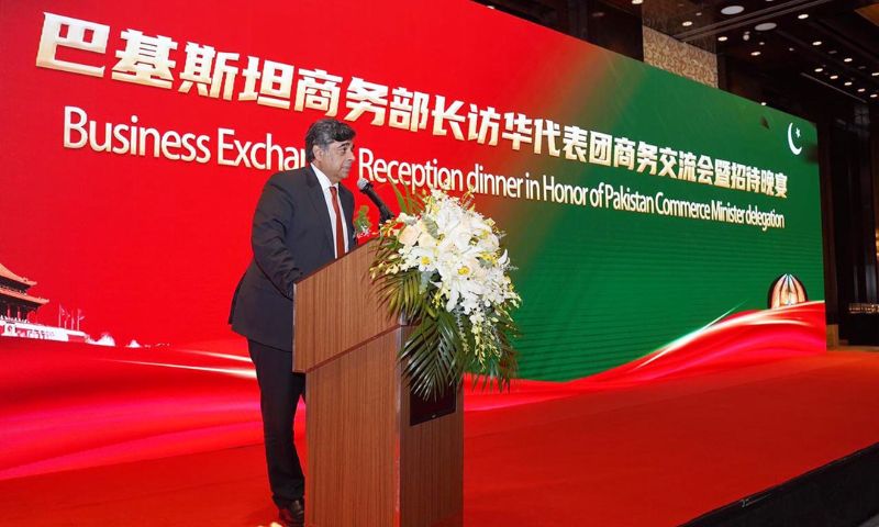 Pakistan, Minister of Commerce, Dr. Gohar Ejaz, Chinese businessmen, trade relations, Zhang Xinmin, CCCT