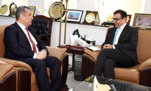 Pakistan, Minister for Energy Power, Ali Muhammad, Azerbaijan, Ambassador, Khazar Farhadov, economic cooperation, bilateral ties,