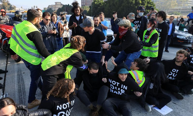Jews, Protest, Gaza, Ceasefire, Hamas, UN, Palestinians, US