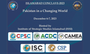 ISSI to Hold Workshop "Pakistan in a Changing World" Next Week