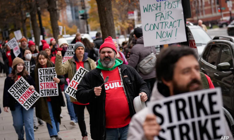 Journalists Go on Strike Over Contract Talks in US