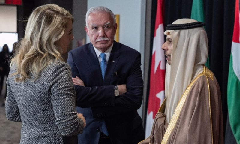 Ministerial Committee, Joint Arab-Islamic Extraordinary Summit, Canadian FM, Kingdom of Saudi Arabia, KSA, Prince Faisal bin Farhan bin Abdullah, , Canadian Foreign Minister