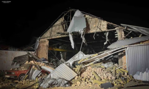 Mass Drone Strike Hits Kyiv