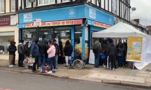 Christmas Market, Christmas, Hounslow, London, Muslim Hands Open Kitchen,