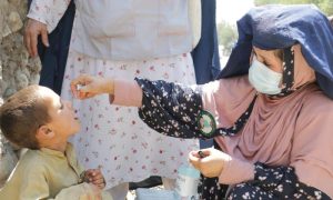 WHO, Polio, anti-polio vaccination, Afghan repatriation centers, NADRA,