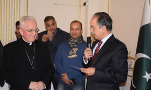 Pakistan embassy in Paris, France, Asim Iftikhar Ahmad, Christmas dinner,