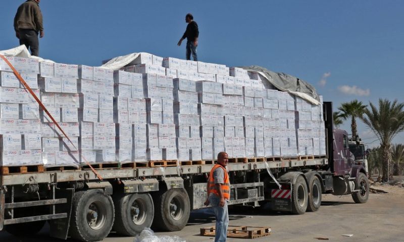 Gaza, Aid, Kerem Shalom, Border, Crossing, UN, Humanitarian Crisis, Rafah, Jordan, Egypt, United Nations, Israel,