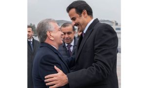 Uzbekistan, Qatar, Emir Sheikh Tamim bin Hamad, Shavkat Mirziyoyev, Tamim bin Hamad Al-Thani, Qatar's Emir