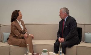 Jordan’s King, Kamala Harris , Situation in Gaza, King Abdullah II