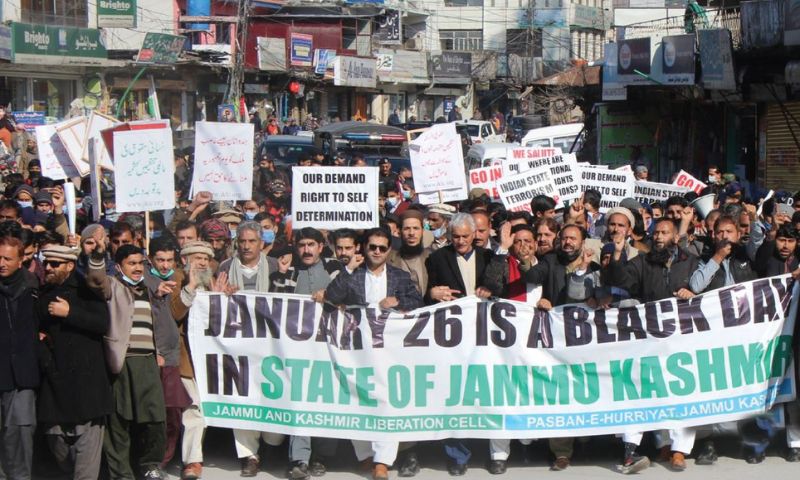 IIOJK, Hassb Wani, Kashmir, India, Black Day, Hurriyat Conference, India's Republic Day, Srinagar