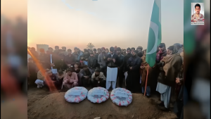 Five Martyred Soldiers of Pakistan Army Laid to Rest with Military Honor