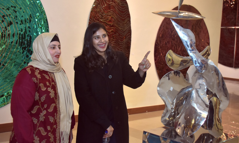A Mirrors Tale Artist Hussain Jamils Exhibition Opens at PNCA 4