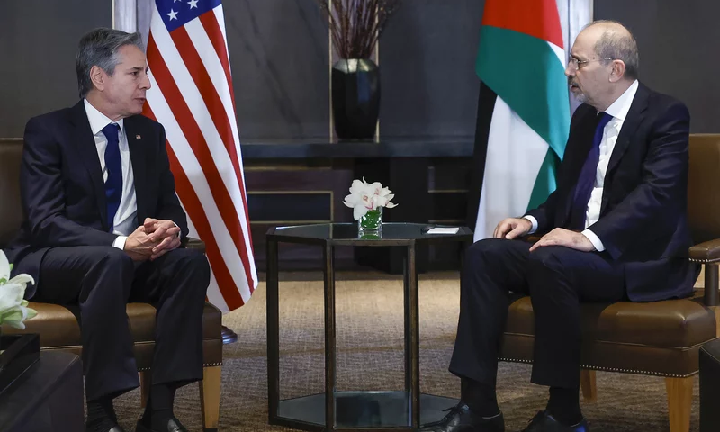 Blinken, Jordan Leadership Discuss Situation in Gaza