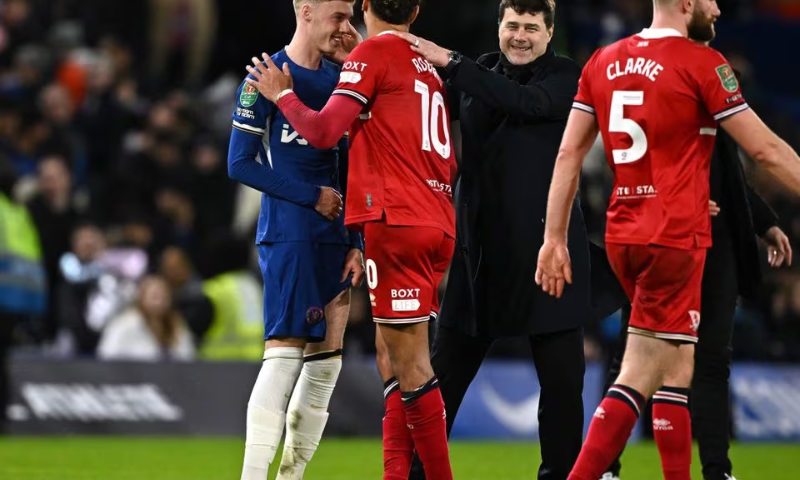 Chelsea Dominates Middlesbrough with a Six-Goal Victory, Secures Spot in League Cup Final