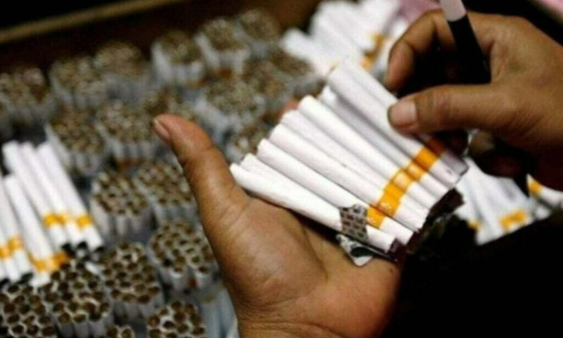 District, administration, Illegal, Cigarettes, Peshawar