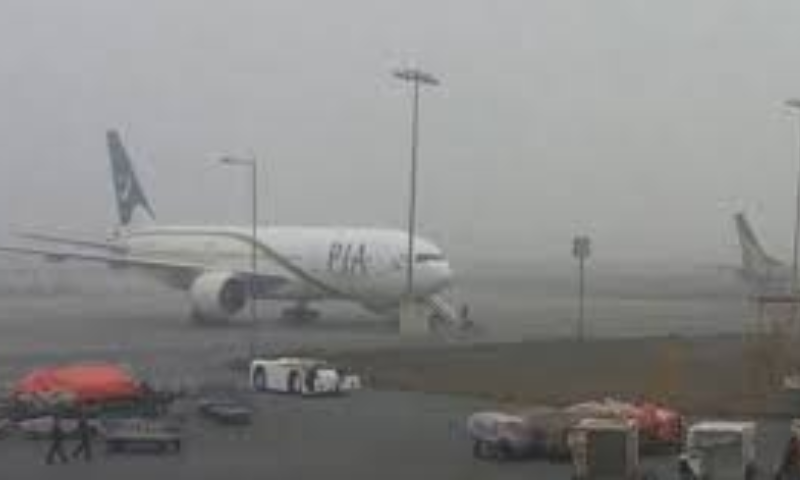 Flights in Karachi Hindered by Inclement Weather Conditions