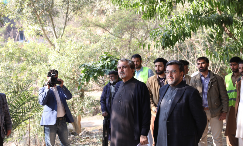 Foundation Stone of Shah Alla Ditta Caves Preservation Development Project Laid 1