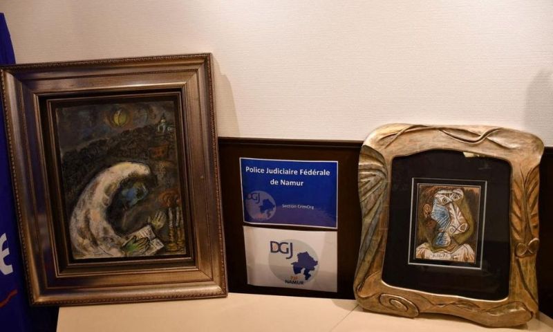 Picasso, Chagall, Paintings, Belgium