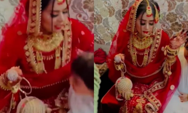 Bride, Child, Stage, India