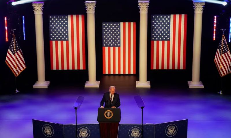 US, Biden, Trump, Democracy, WASHINGTON, US President Joe Biden,