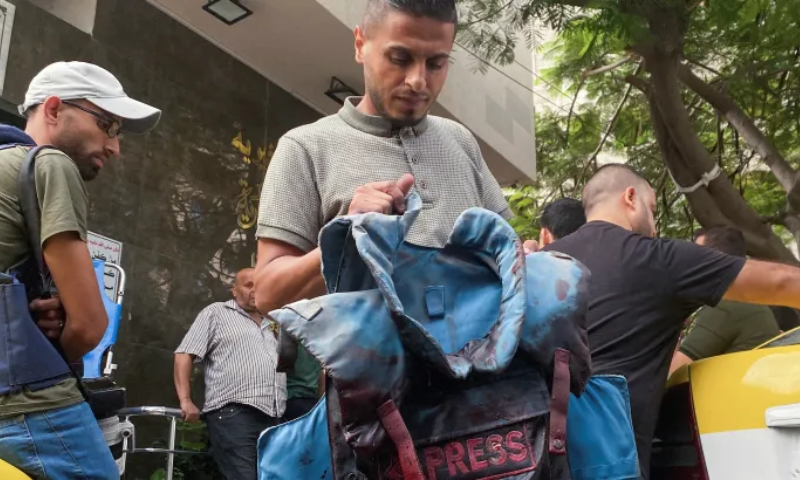 Israeli Air Strike Kills Al Jazeera and AFP Journalists in Gaza