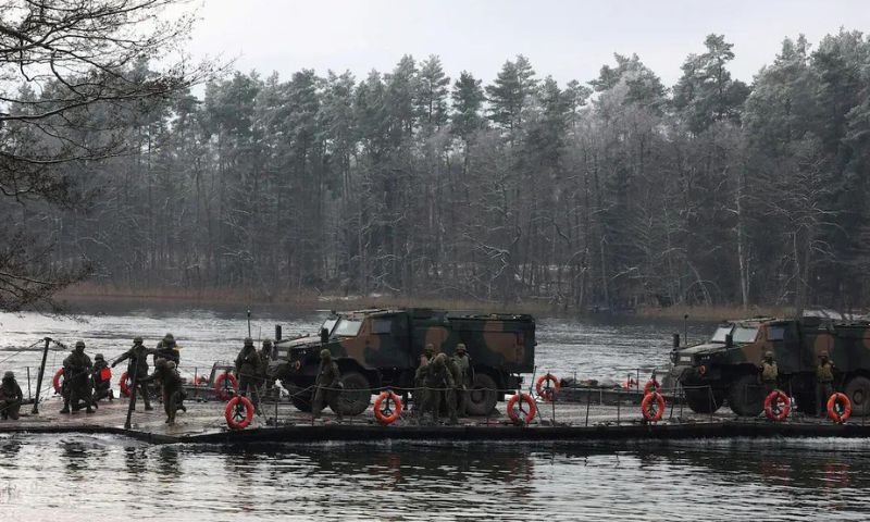 NATO, military exercise, Cold War, United States, Atlantic, Europe, Russia's actions in Ukraine,