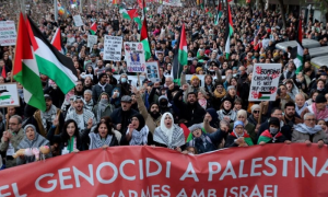 Over 20,000 March in Spain Against Gaza ‘Genocide’