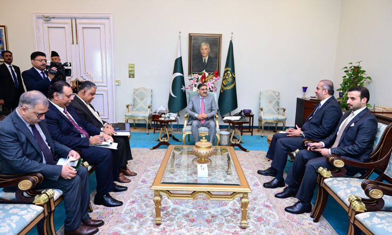 Qatar's Ambassador, Qatar, Pakistan, Ali Mubarak Ali Essa Al-Khater, Anwaar-ul-Haq Kakar, Islamabad, trade, investment,
