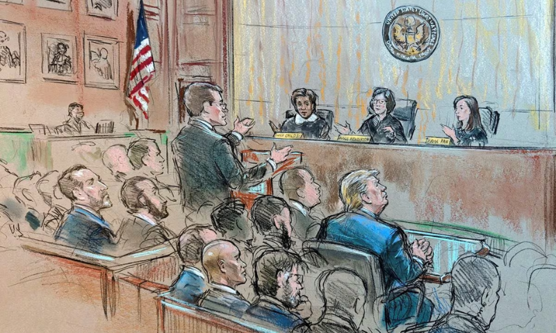 US Court Judges Skeptical of Donald Trump's Immunity Claim