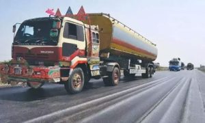 Iranian, Oil, Sukkur, smuggling, operation., truck