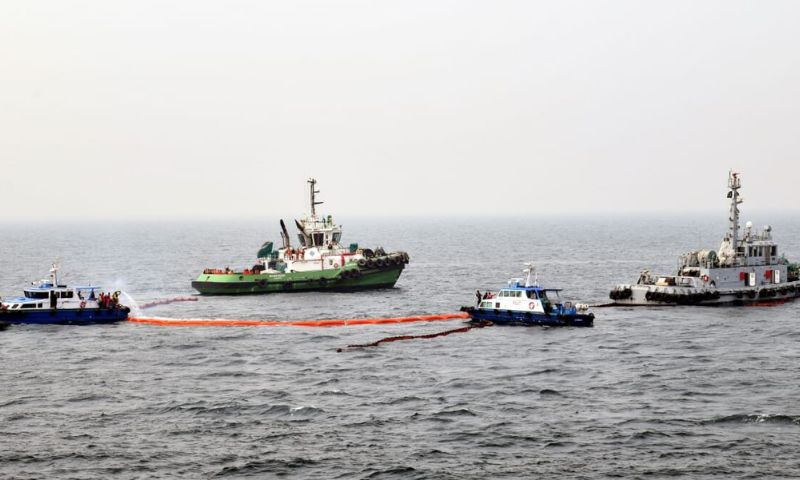 Sea Phase of Int'l Marine Oil Spill Drill, BARRACUDA-XII , KARACHI, International Exercise Barracuda-XII, North Arabian Sea,
