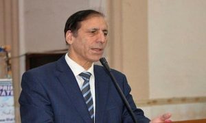 caretaker Chief Minister of Khyber Pakhtunkhwa, Syed Arshad Hussain Shah