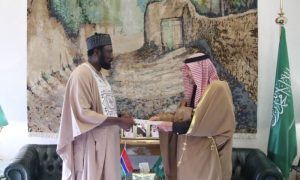 King Salman, President, Gambia, Custodian of the Two Holy Mosques, Saudi Arabia, Foreign Minister,