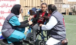 : Gaza, UAE, Prosthetic Limbs Center, Egyptian,