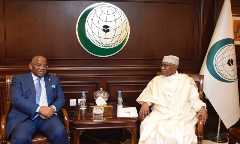 OIC, Hissein Brahim Taha, Georges Rebelo Pinto Chikoti, OACPS, OIC Headquarters, Jeddah,