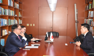 Pakistan Envoy, Mitsui Representative Discuss Ways to Enhance Investment