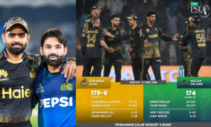 Peshawar Zalmi Register First PSL Win After Beating Multan Sultans in Nail-Biting Match