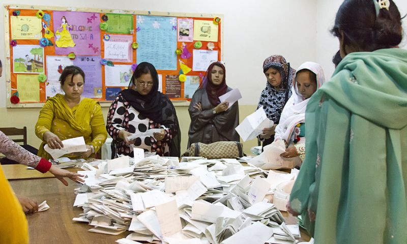 general elections, Pakistan, voting, votes, Counting, ECP,