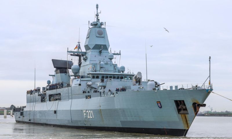 Germany, Frigate, Red Sea, European Union, Houthis, Palestinians, Gaza,