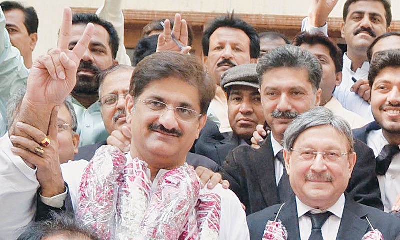 General Elections, Murad Ali Shah, Jamshoro, Sindh