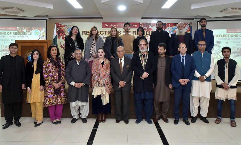 Seminar, Exhibition, health, Kashmir, India, art, life, political and diplomatic, students, Mushaal Mullick,

