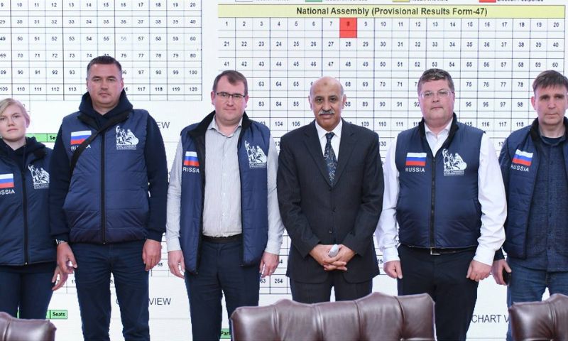 Russian, Observers, Visit, Election Commission of Pakistan, ECP, delegation, City, elections