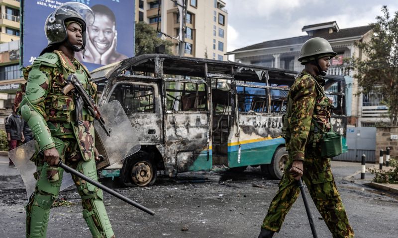 Haiti, Politics, Unrest, Kenya,
